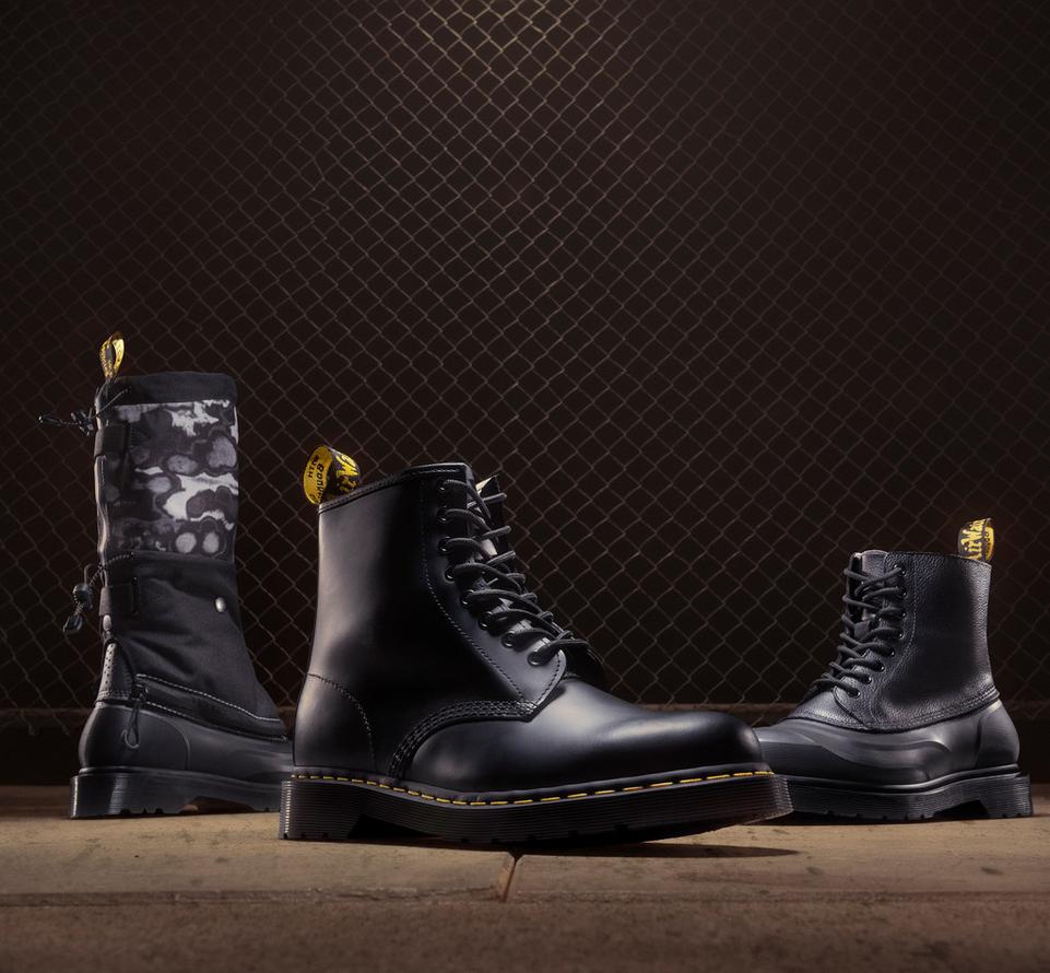 Dr martens inspired boots best sale