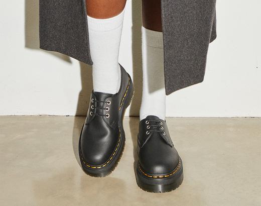 Dr. Martens Reclaimed Leather 1461 PLATFORMS