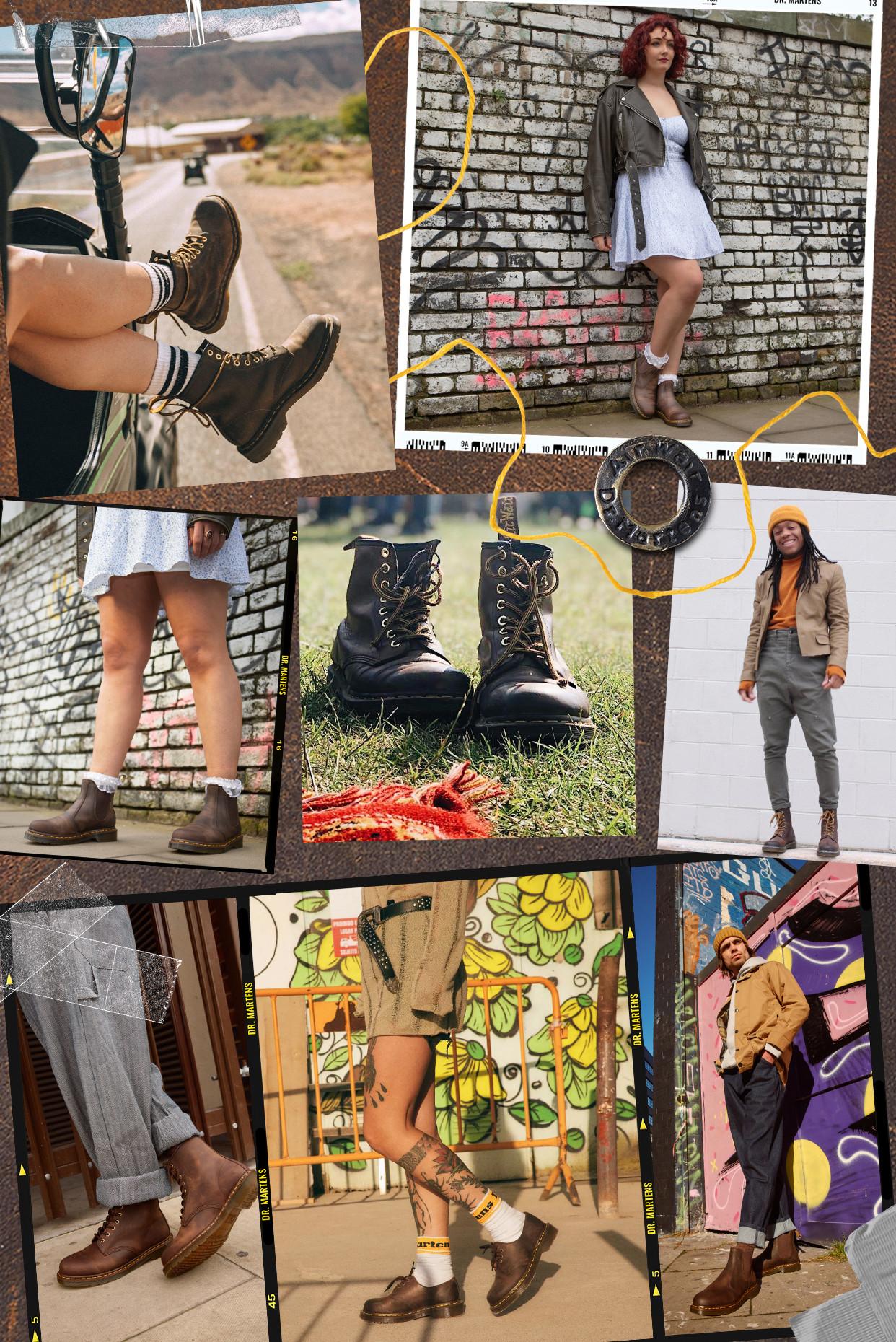 How To Style Brown Dr. Martens