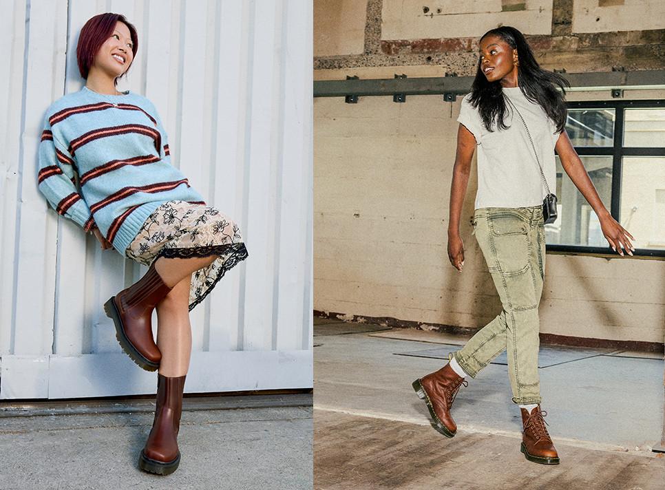 How To Style Brown Dr. Martens