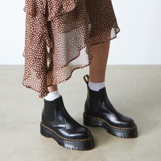 Dr. Martens platform chelsea boots