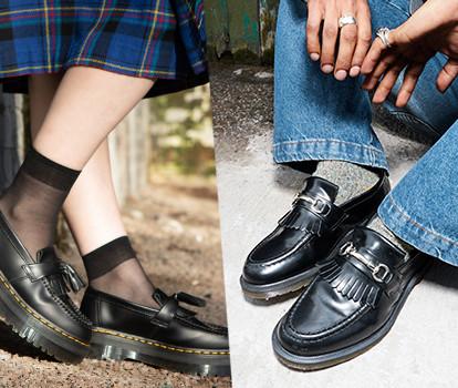 Dr. martens adrian kilted tassel loafer best sale