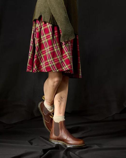 Winter outfit idea with Dr. Martens chelsea boots