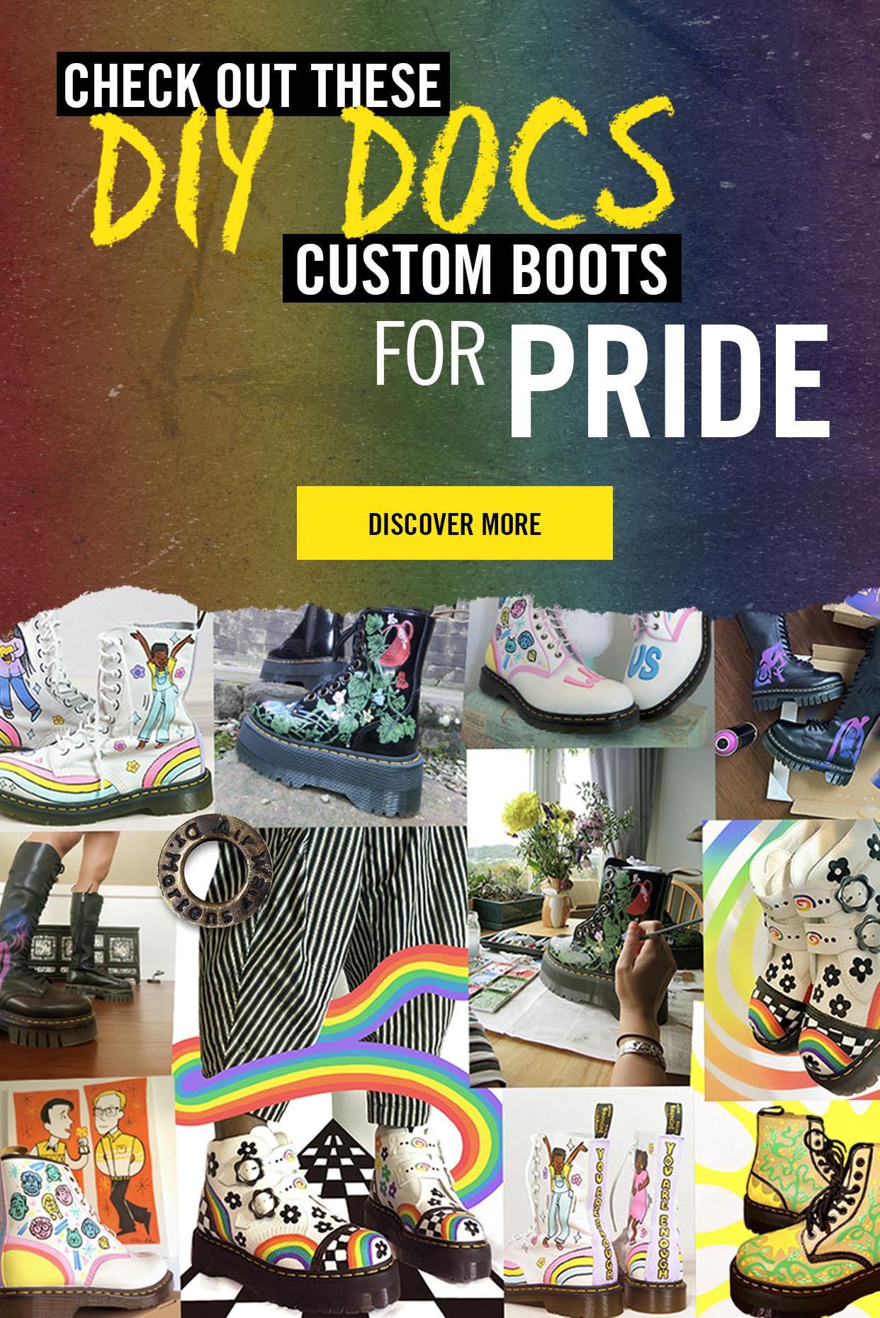 Pride hotsell doc martens