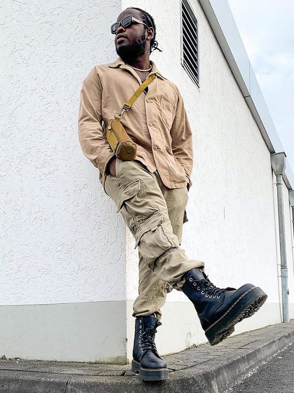 Dr martens cargo pants on sale