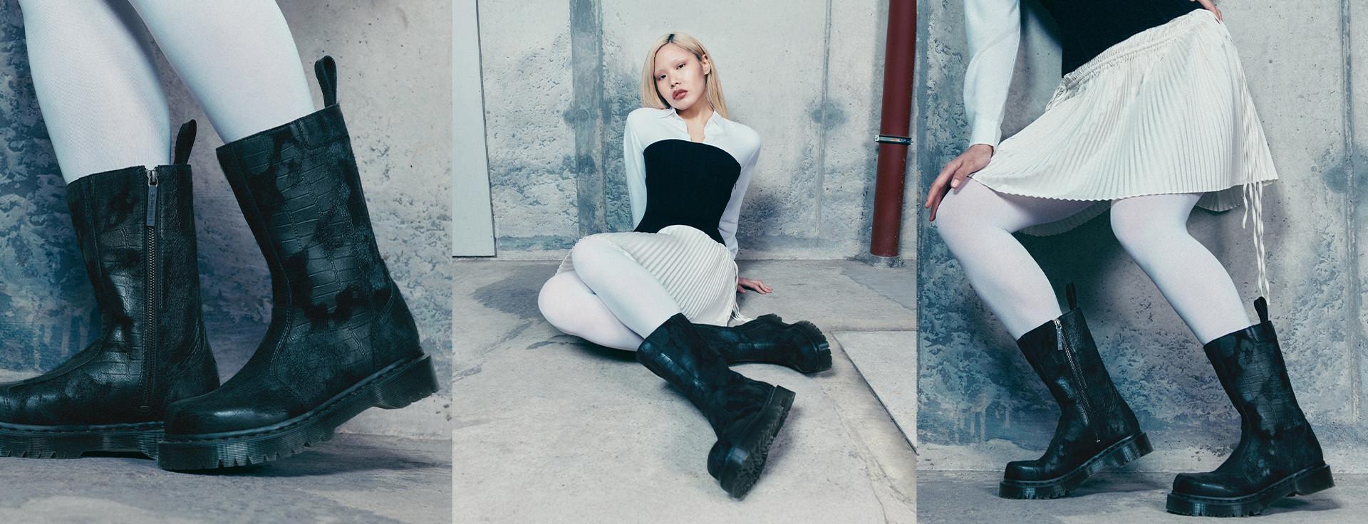 Stylish outfit ideas featuring the Rejena boot