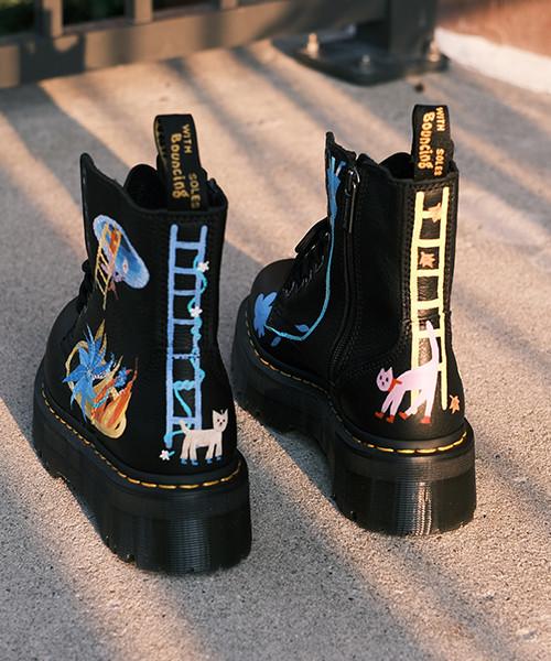 Hand painted doc clearance martens