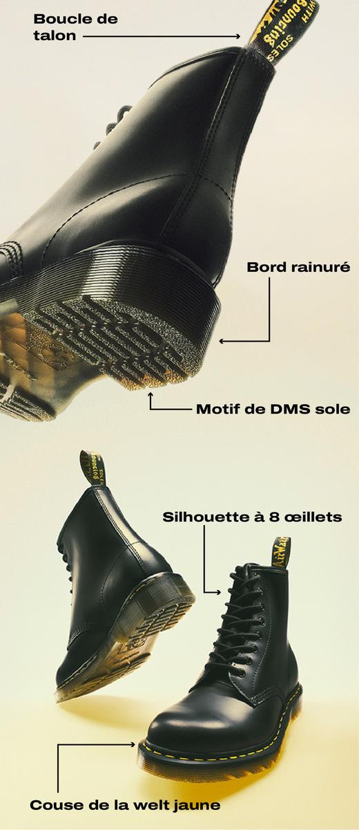 The original Dr Martens 1460 boot
