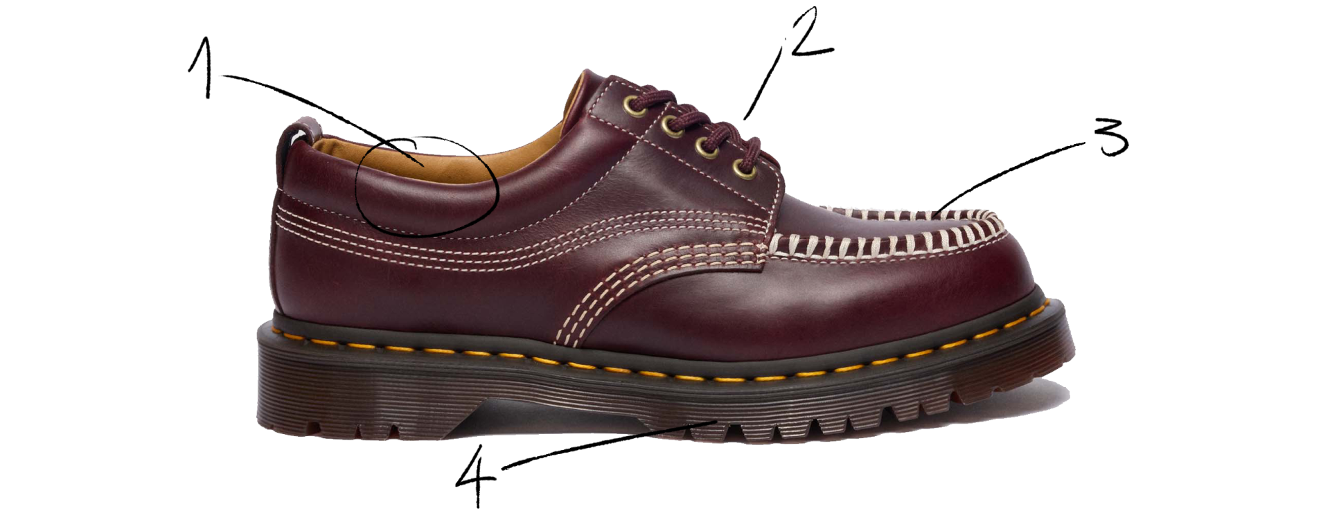 lowell shoe diagram