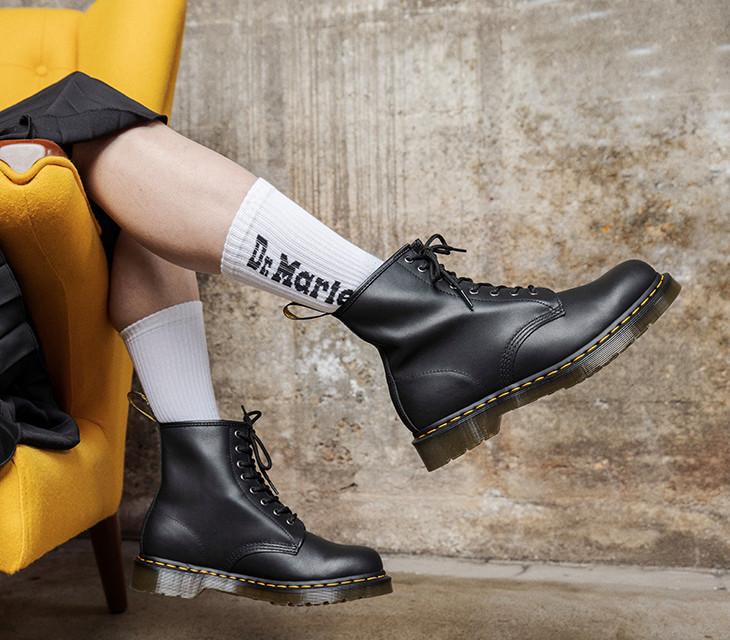 Different types of store doc martens