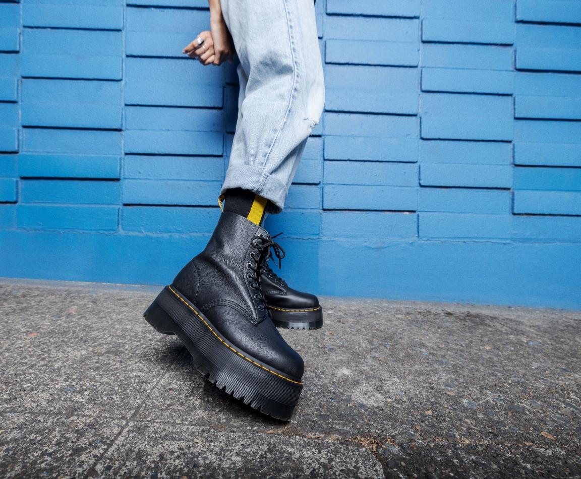 Vegan dr shop martens platform