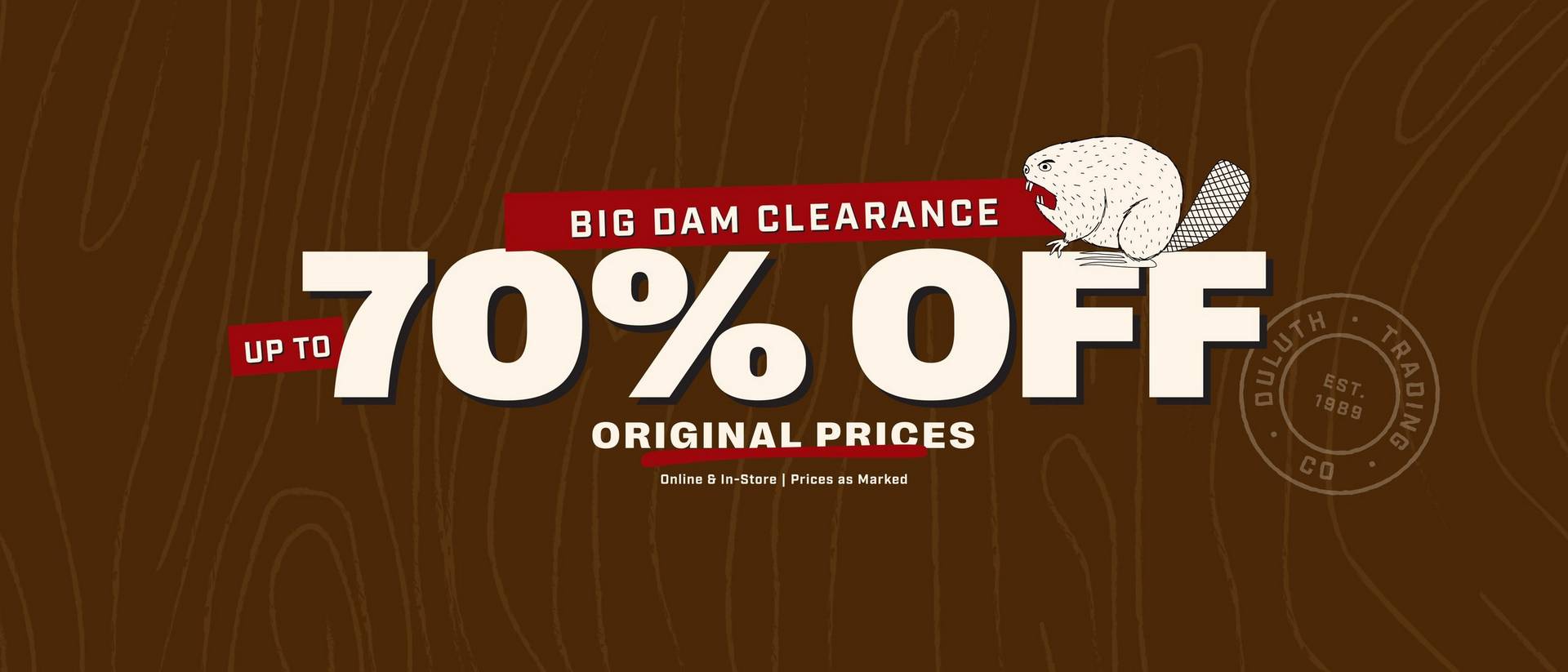 Headline: Up to 70% OFF Original Prices