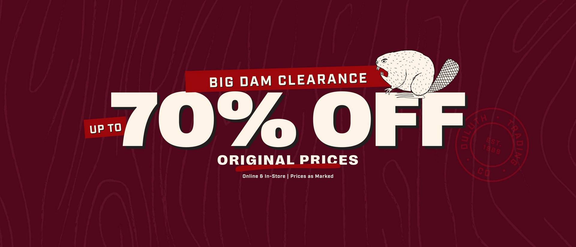 Headline: Up to 70% OFF Original Prices