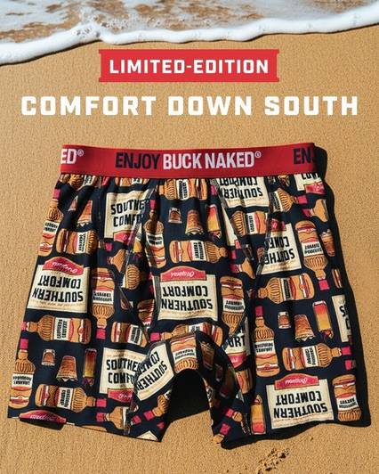 Southern Comfort® Printed Boxer Briefs.