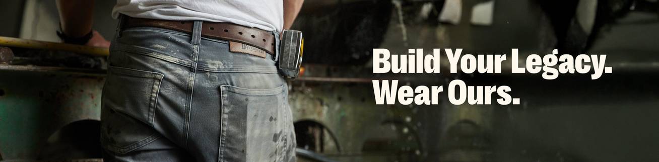 Headline: Build Your Legacy. Wear Ours. 