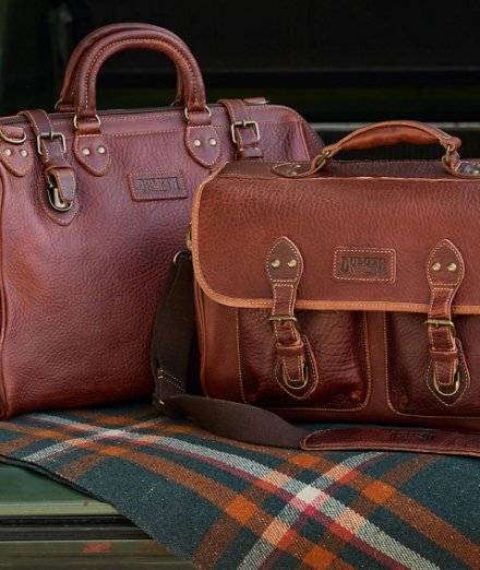 Two leather bags.
