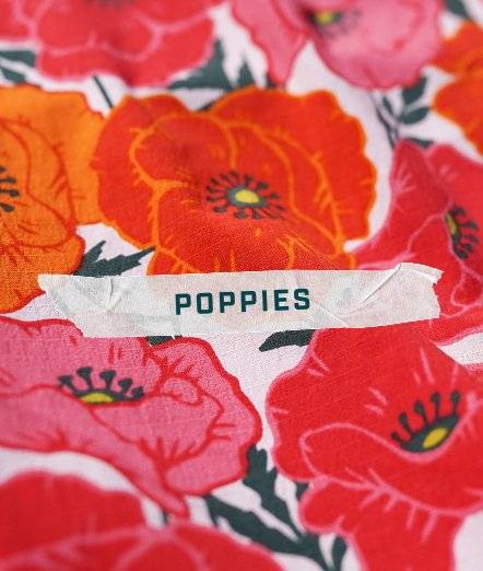 Poppies pattern.