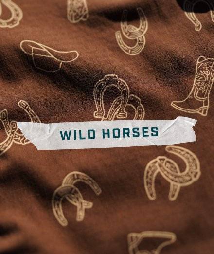 Wild horses pattern.