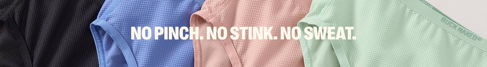 Headline: No Pinch. No Stink. No Sweat.