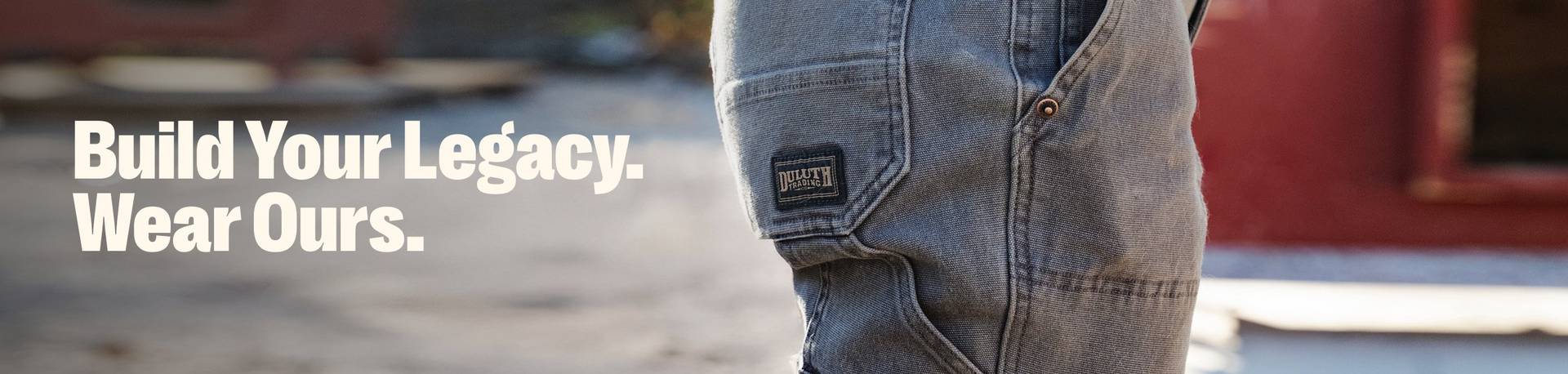 Headline: Build Your Legacy. Wear Ours.