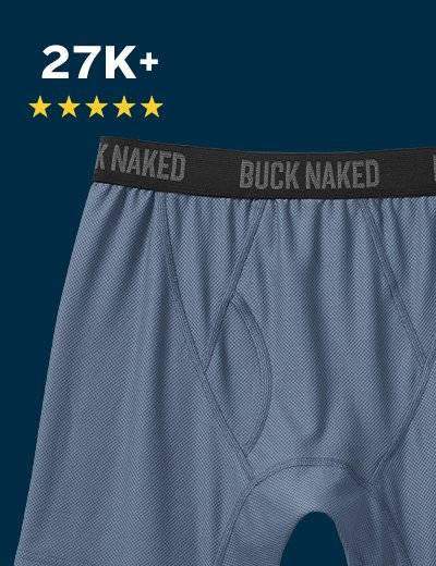 Buck Naked Underwear -  27K+ five-star reviews.