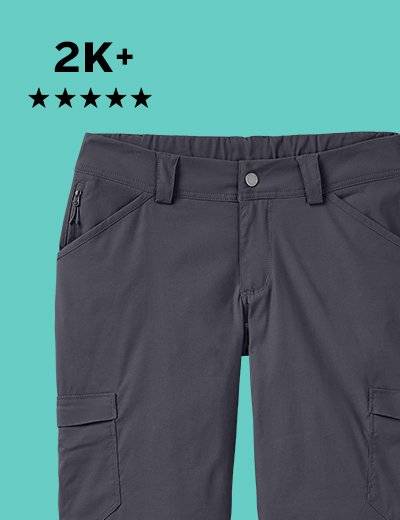 Dry On The Fly pants. 2k+ five-star reviews.