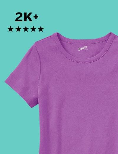 Short sleeve Longtail T-Shirt. 2K+ five-star reviews