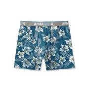 Floral patterned boxer briefs.