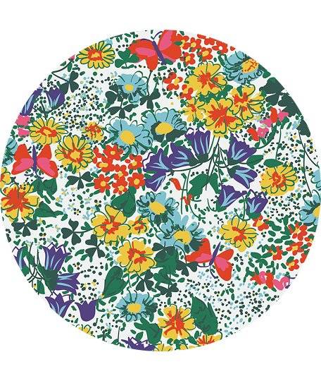 colorful flower pattern