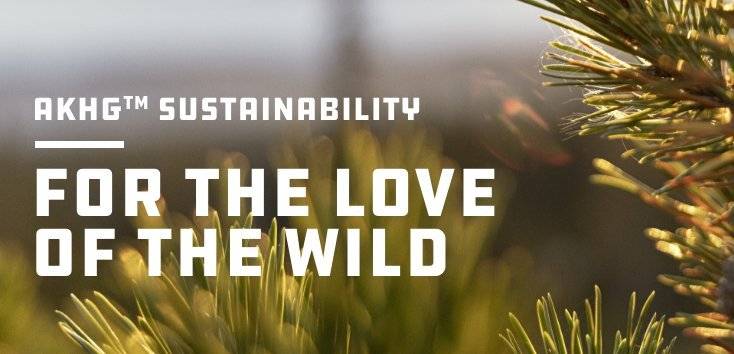 AKHG Sustainability | For the love of the wild
