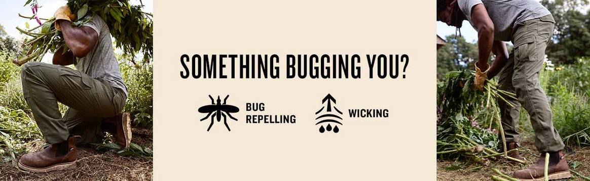 something bugging you? no fly zone gear is bug-repelling and wicking