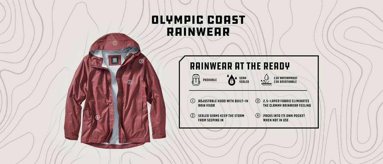 Olympic Coast Rainwear