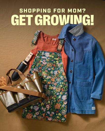 Headline: Shopping for Mom? Get Growing!