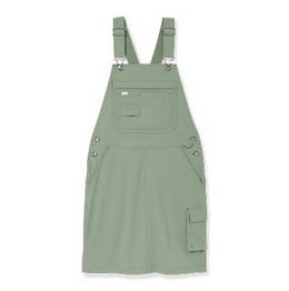 Green dress.