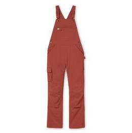 Orange overalls.