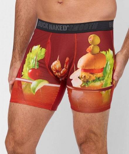 Bloody Mary patterned men's boxer briefs.