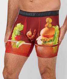 Bloody Mary patterned men's boxer briefs.