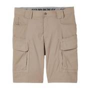 Khaki cargo shorts
