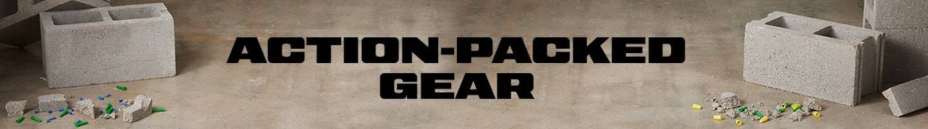 Action-packed gear