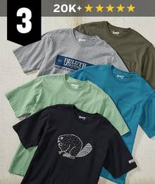 3. An assortment of longtail t-shirts. 20K+ five-star reviews.