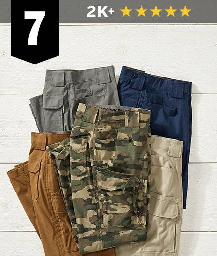 7. An assortment of dry on the fly pants. 2K+ five-star reviews.