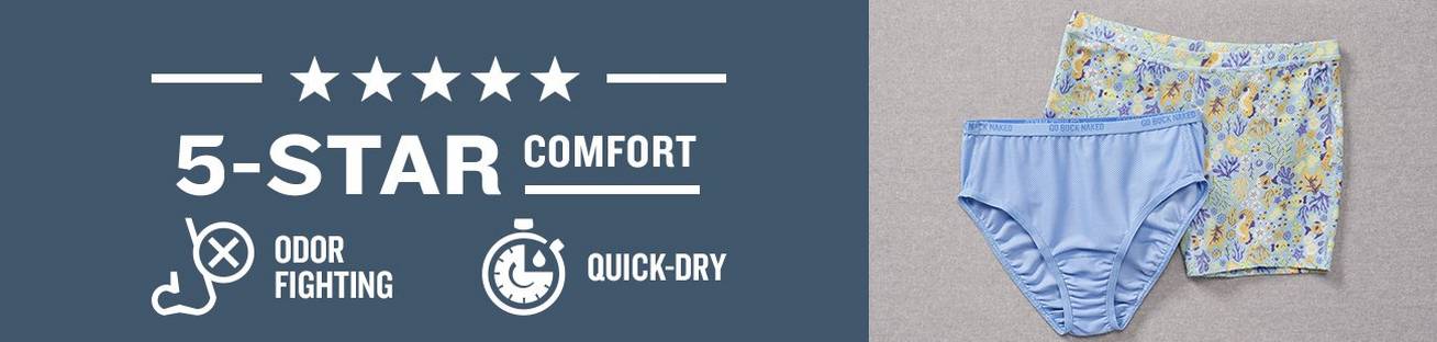 Buck Naked™ Underwear: Comfort That's Music to Your 