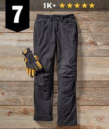 7. A pair of black flexpedition pants. 1K+ five-star reviews.