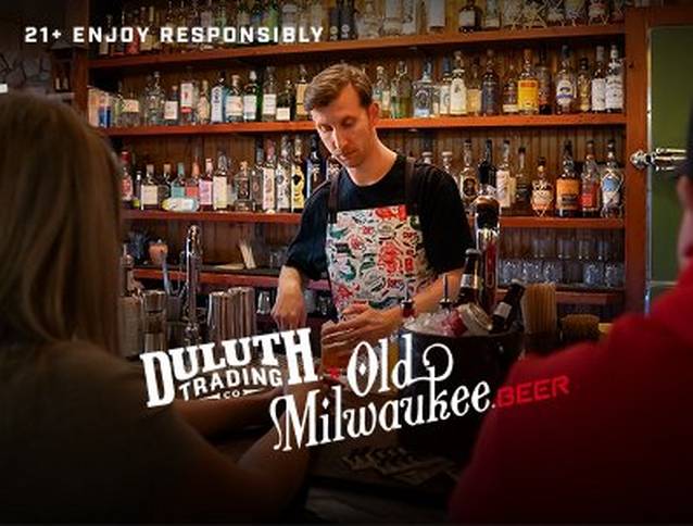 Duluth Trading Company & Old Milwaukee® apparel collab.