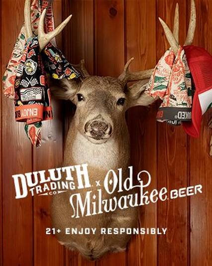 Duluth Trading Company & Old Milwaukee® apparel collab.