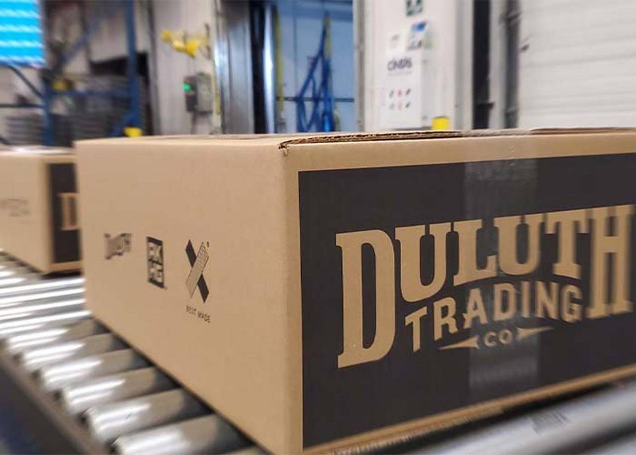 Brown Duluth Trading (tm) box