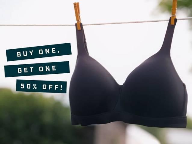 Headline: Buy one, get one 50% off!