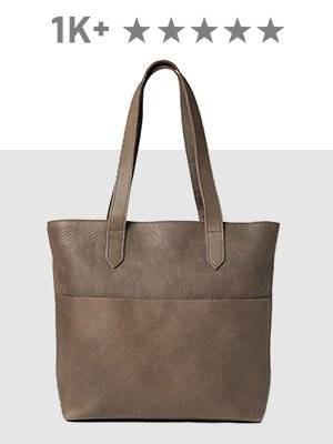 lifetime leather tote