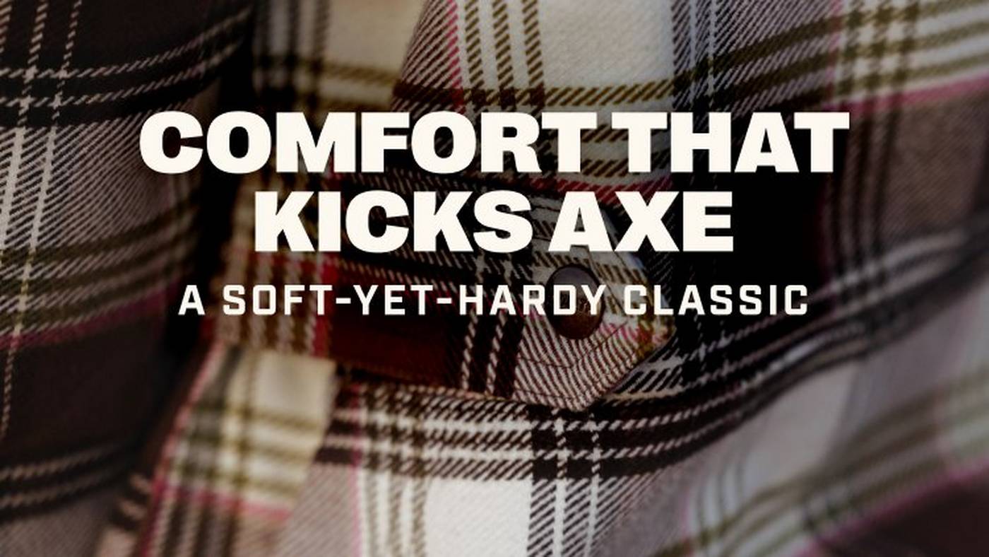 Headline: Comfort that kicks axe