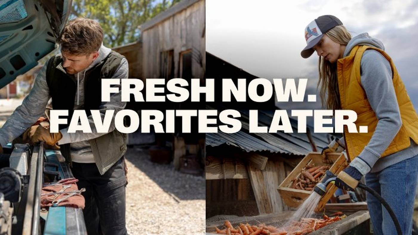 Headline: Fresh Now. Favorites Later.